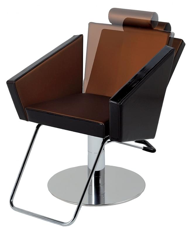 Кресло парикмахерское "Snap" с металлической подножкой