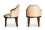 Маникюрное кресло для клиента "Begonia"